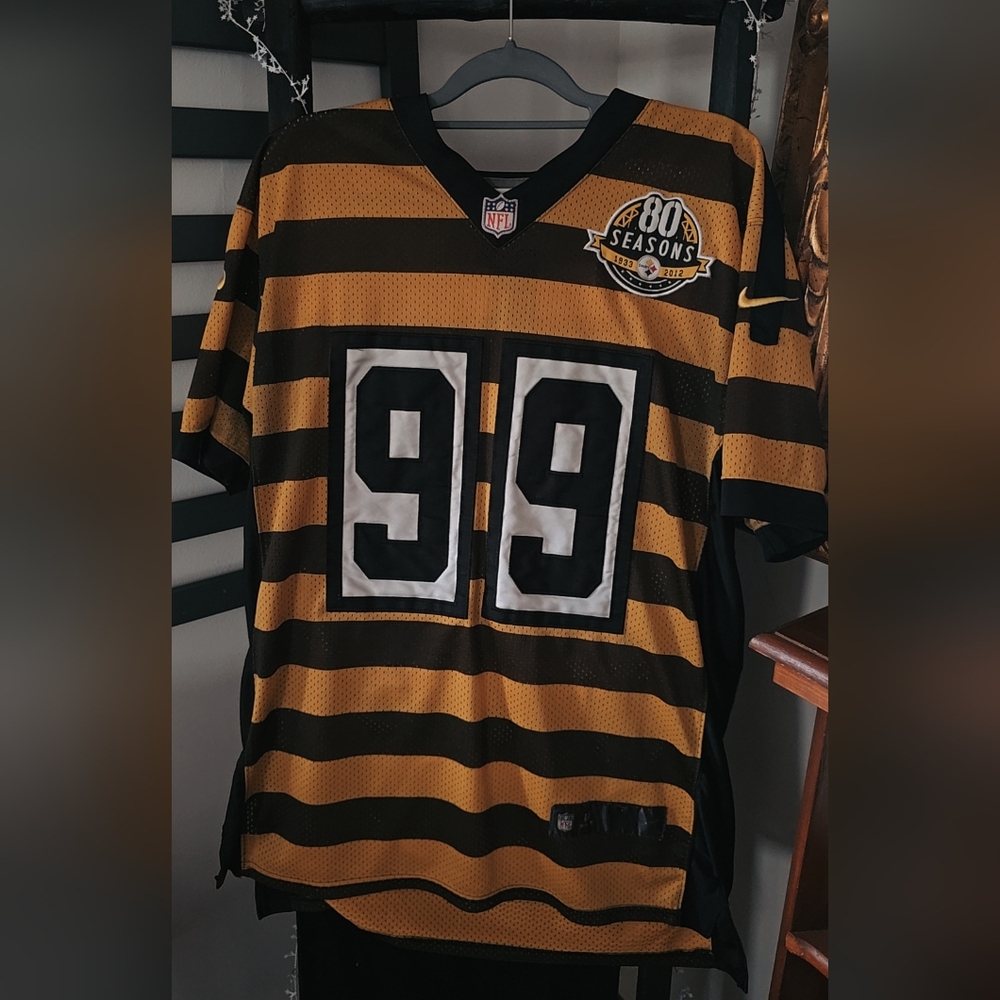 "Throw Back" Steelers Jersey #99 Keisel